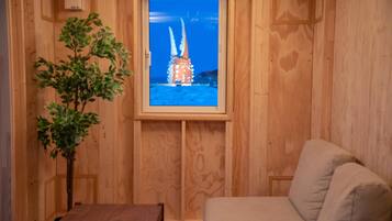 Comfort Cottage (with private sauna) | 2 bedrooms, desk, laptop workspace, soundproofing