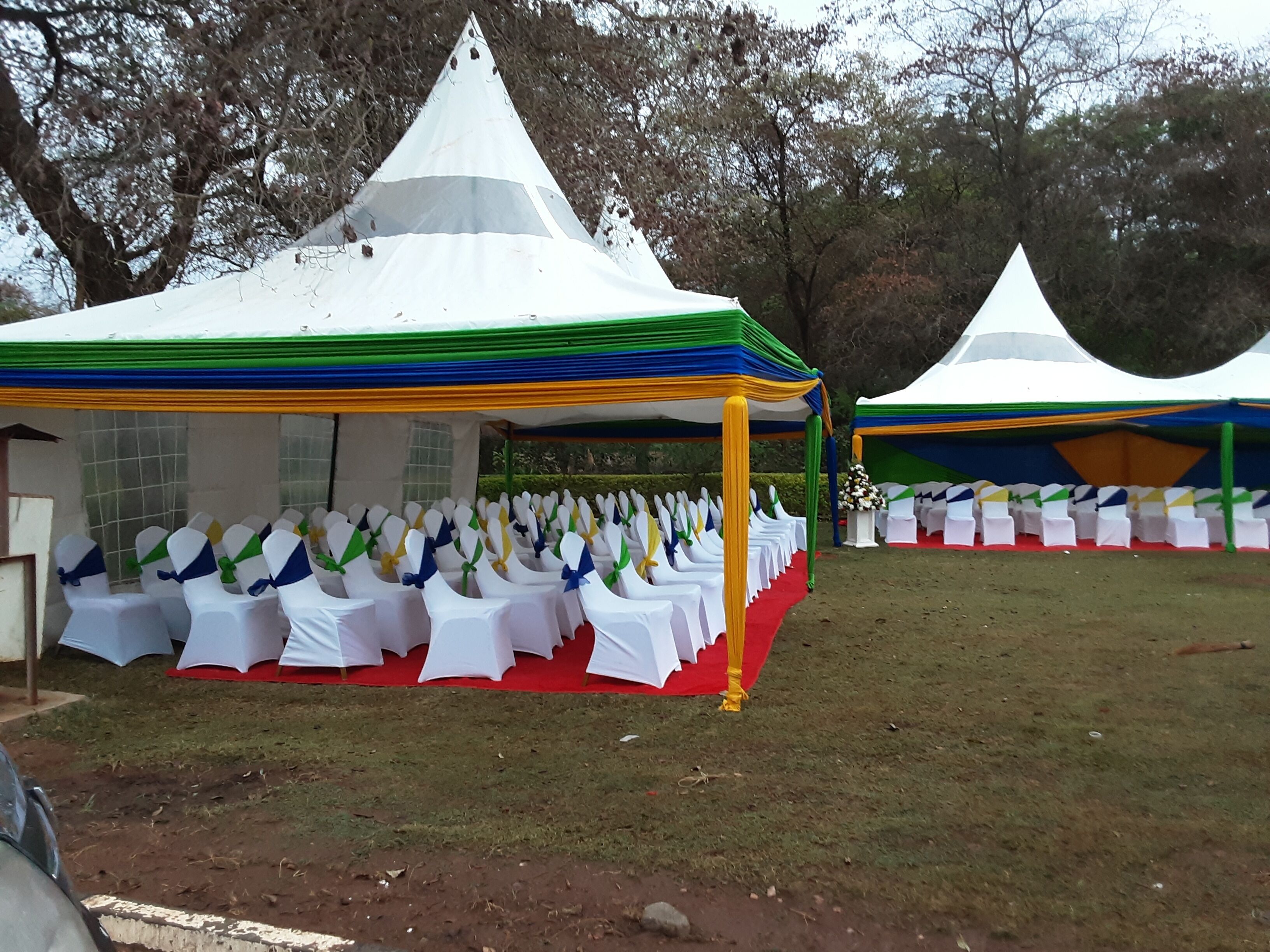 Espace mariage en plein air