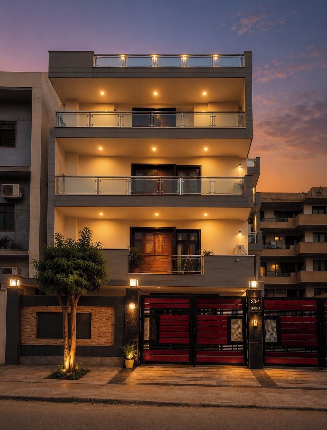 Front of property