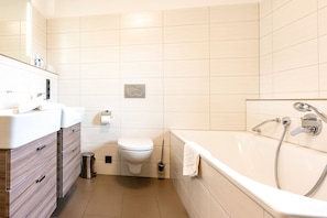 Hair dryer, towels