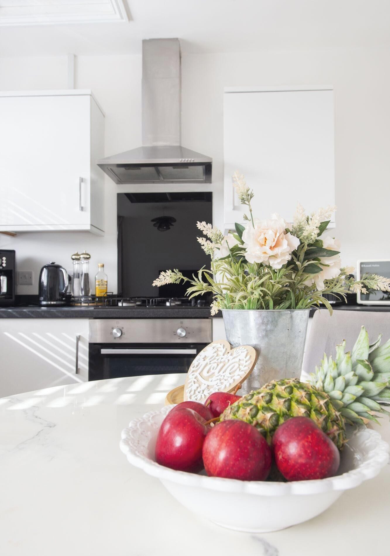 Freezer, dining tables