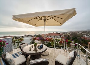 家庭客房, 海景 | 房內用餐區