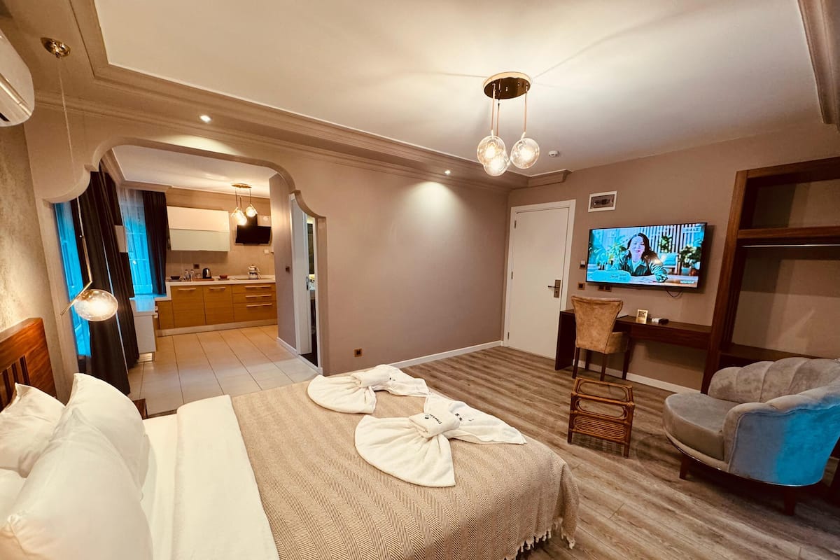 Chambre Familiale, vue mer