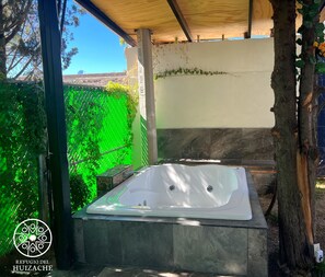 Idromassaggio all'aperto