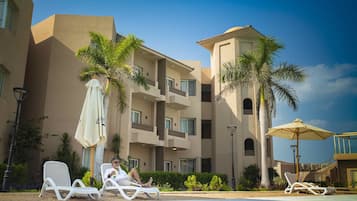 Suite Familiale, 3 chambres, vue lagon | Vue de la chambre