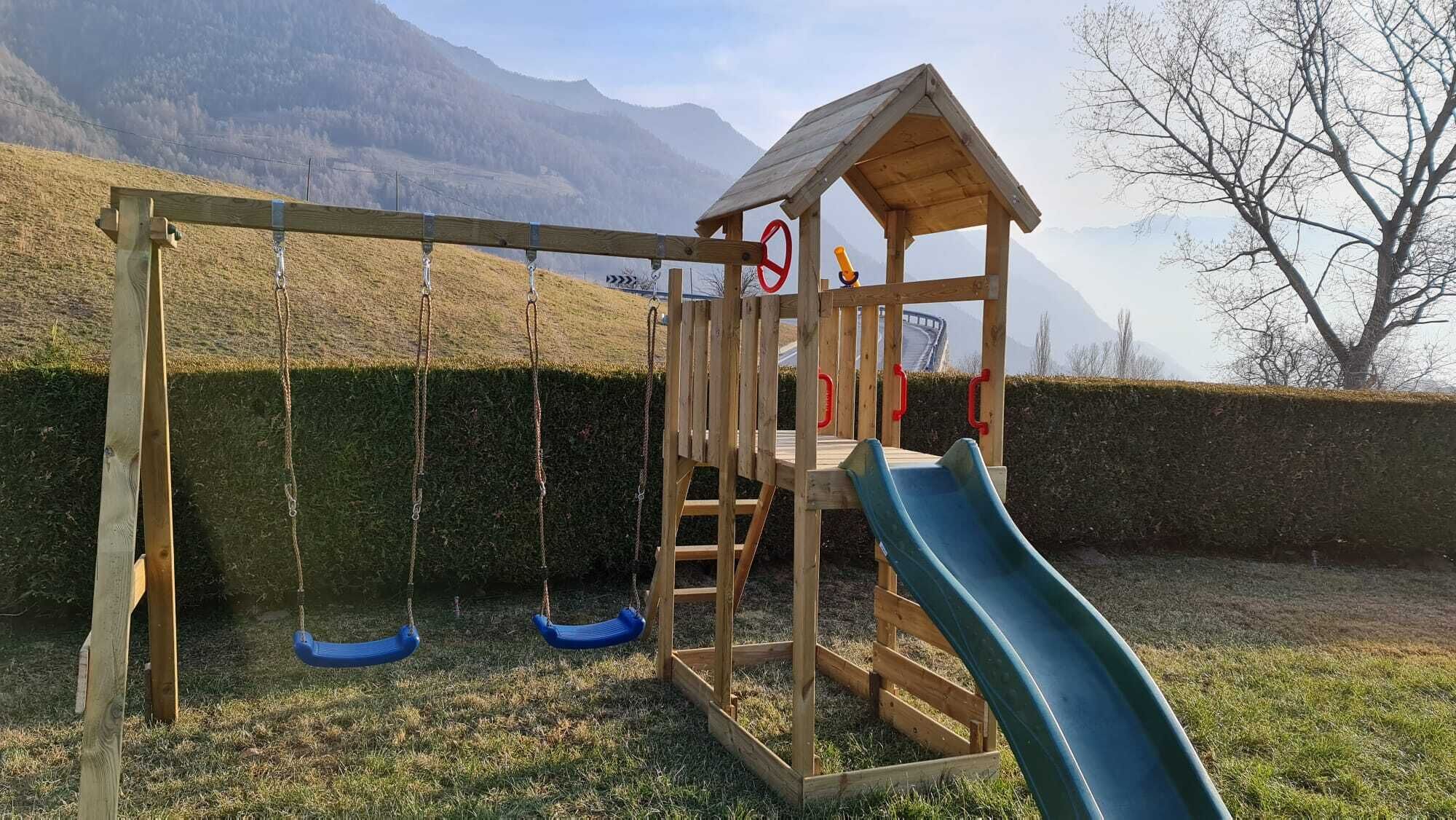 Utendørs lekeområde for barn