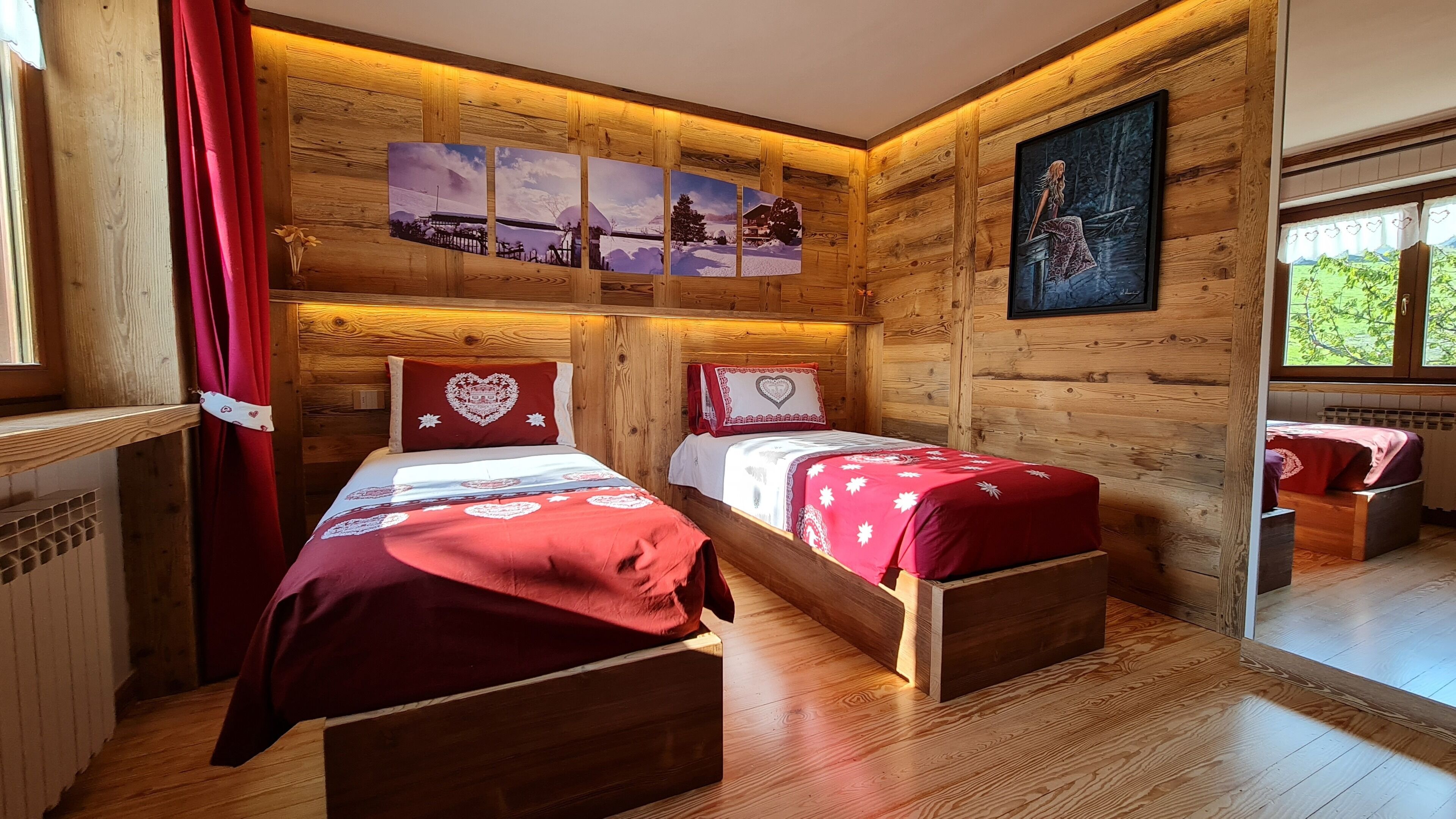 舒適客房, 山景, 山間 | 高級寢具、羽絨被、記憶床墊、遮光布/窗簾