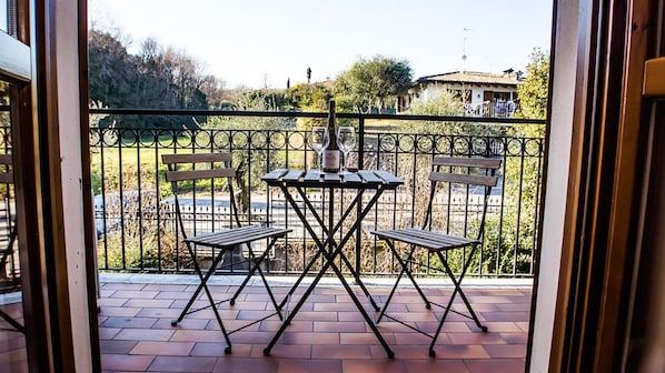 Basic-Apartment | Ausblick vom Zimmer