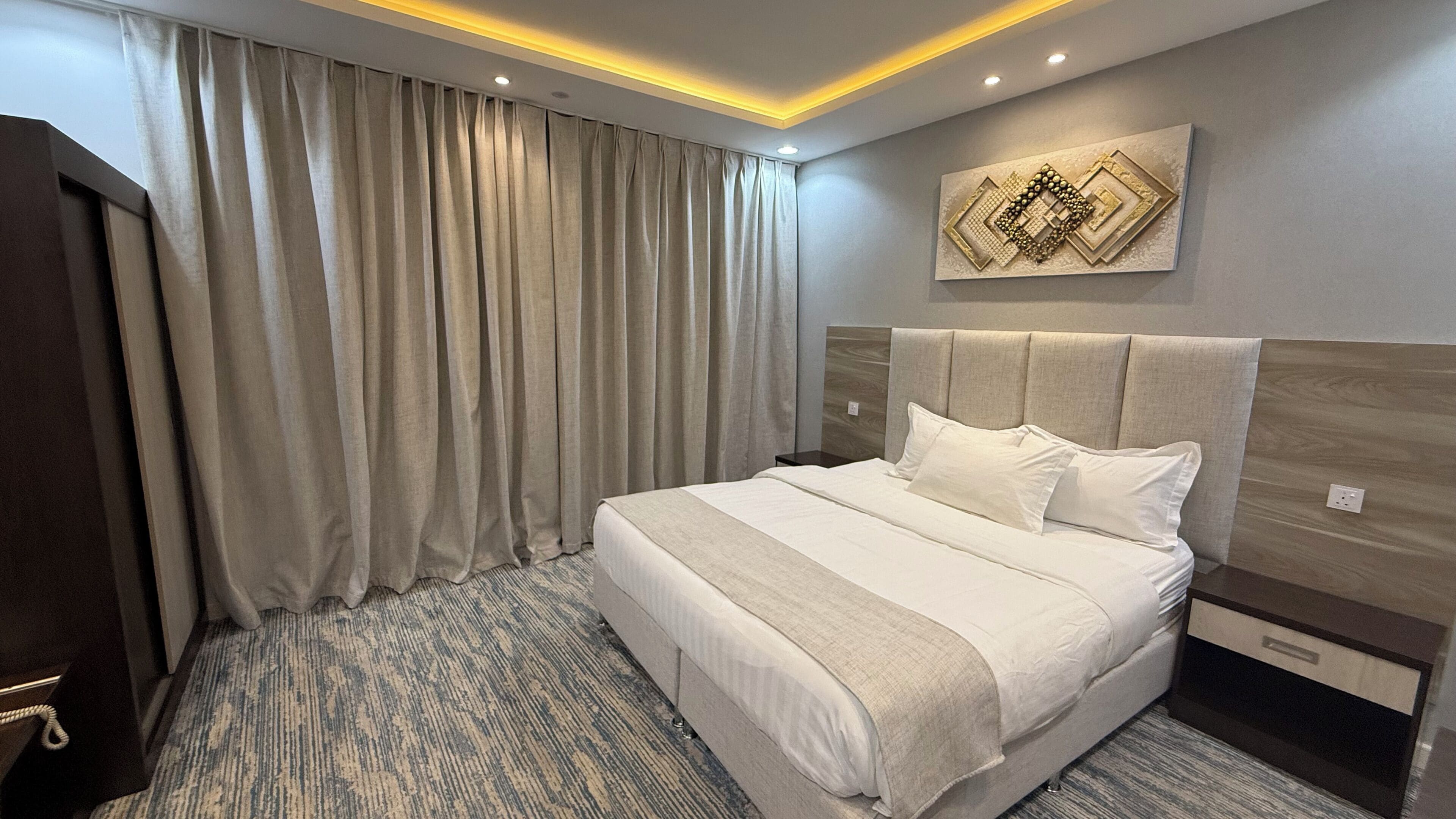 Bộ trải giường bằng vải cotton Ai Cập, bộ đồ giường cao cấp 