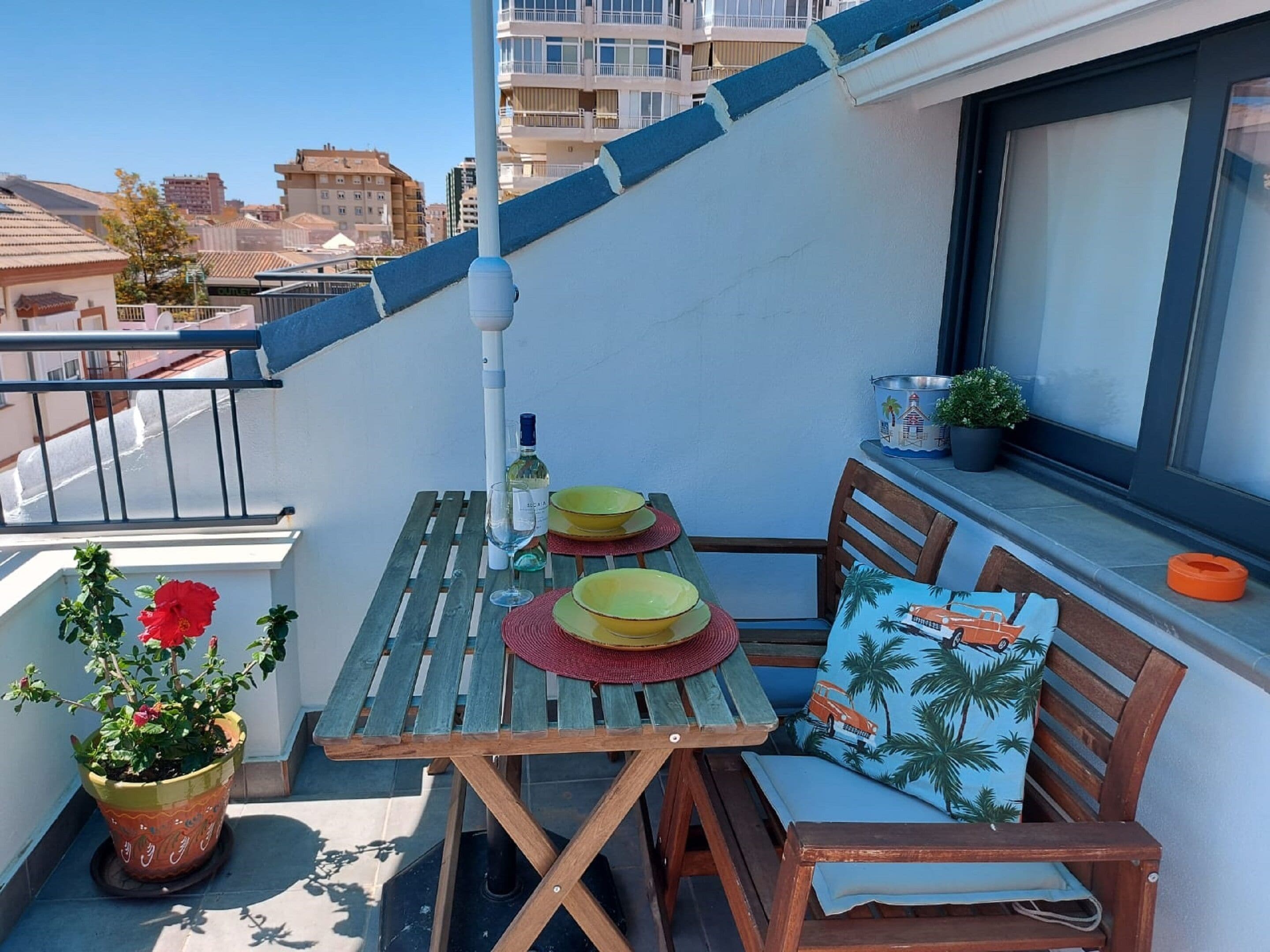 Familie penthouse | Balkon