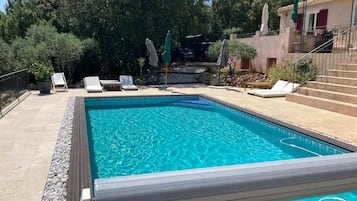 Opvarmet pool
