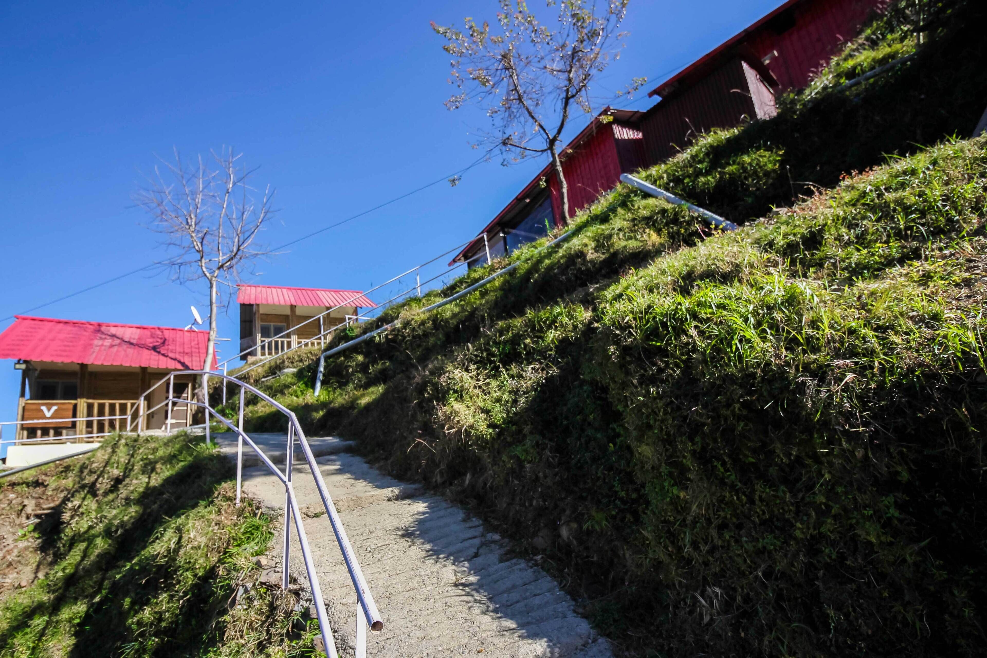 Entrée de l’hébergement