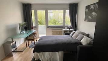 1 Schlafzimmer, Schreibtisch, Bügeleisen/Bügelbrett, kostenloses WLAN