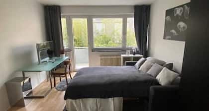 Komplette gemütlich, eingerichtete Ferienwohnung Frankfurt City