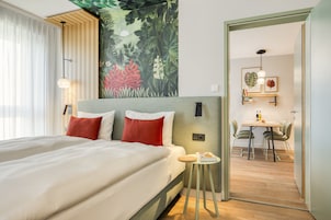 Appartamento Deluxe, 2 camere da letto | Vista dalla camera