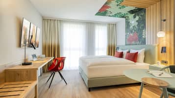 2 bedrooms, in-room safe, desk, laptop workspace