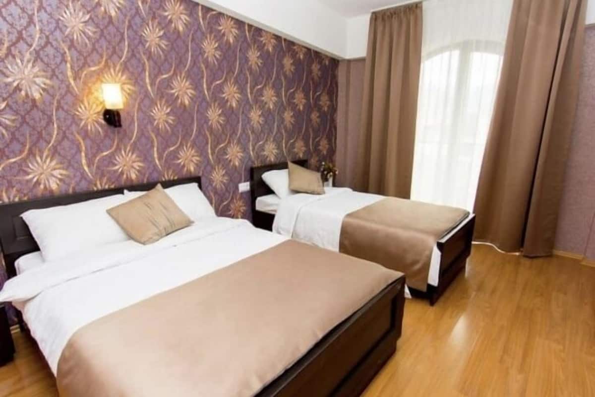1 habitación, ropa de cama de alta calidad y colchones con pillow-top