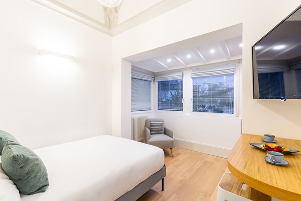 1 Schlafzimmer, Bügeleisen/Bügelbrett, kostenloses WLAN, Bettwäsche