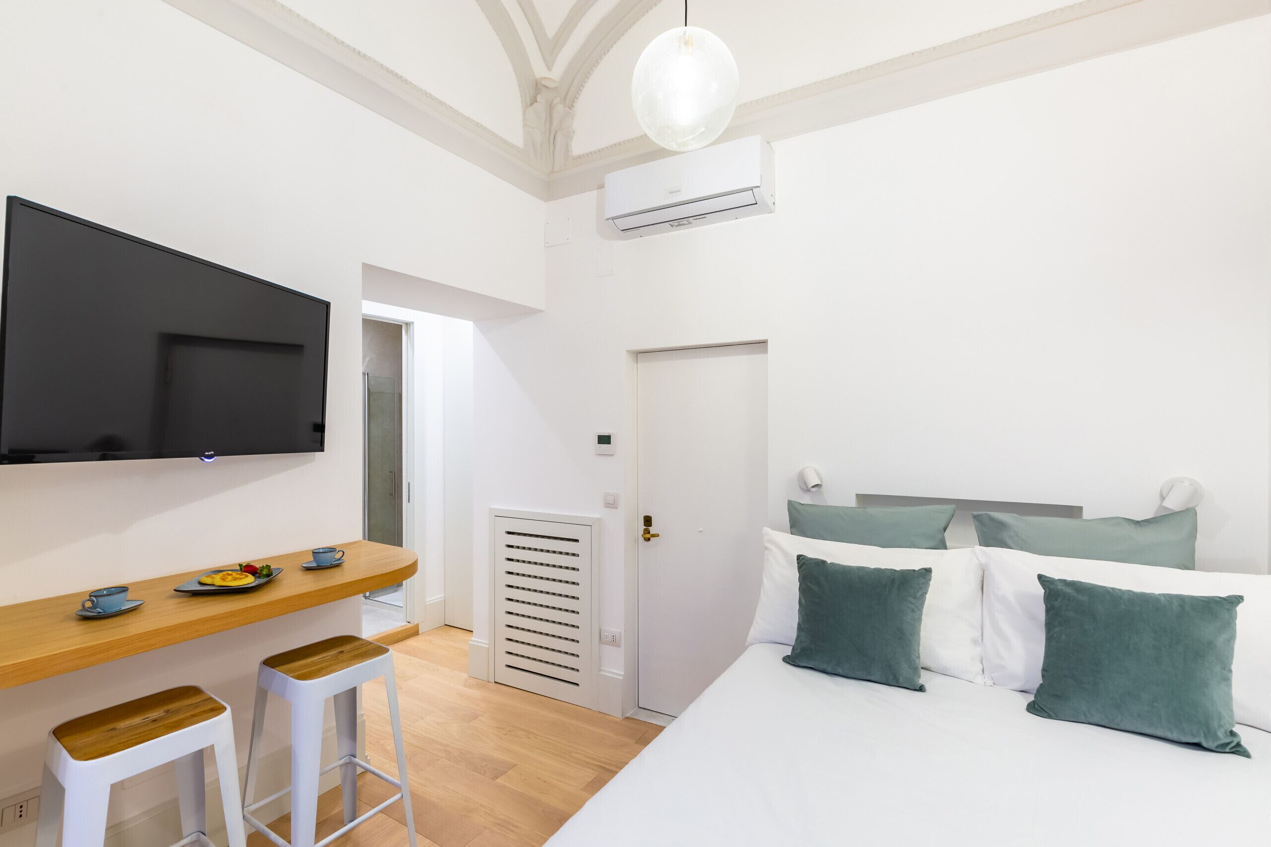 1 غرفة نوم ومكواة/لوح كي وواي فاي مجانًا وملاءات أسرّة