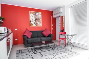 Deluxe studio suite | Een strijkplank/strijkijzer, gratis wifi, beddengoed