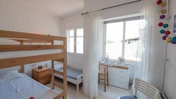 5 habitaciones, wifi gratis y ropa de cama
