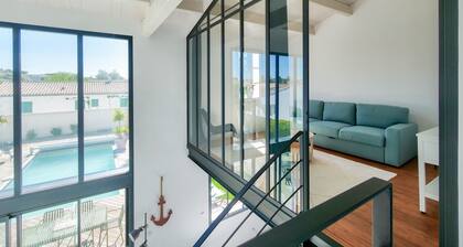 Villa for 10 with swimming pool, La Flotte en Ré