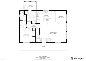 House, 3 Bedrooms | Floor plan - Pine Tree Cottage 3 Bedroom Home by NW Comfy Cabins by RedAwning (Leavenworth)
