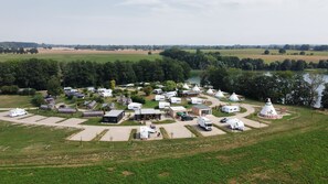 Aerial view - Tipi Wintun at Lake Belau (Belau)