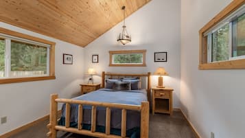 Mökki, 2 makuuhuonetta | 2 makuuhuonetta, ilmainen Wi-Fi