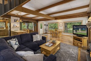 Cabin, 2 Bedrooms | Living area - Rivers Edge 2 Bedroom Home by NW Comfy Cabins by RedAwning (Leavenworth)