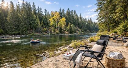 Rivers Edge 2 Bedroom Home by NW Comfy Cabins by RedAwning