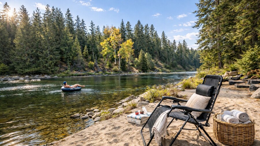 Rivers Edge 2 Bedroom Home by NW Comfy Cabins by RedAwning