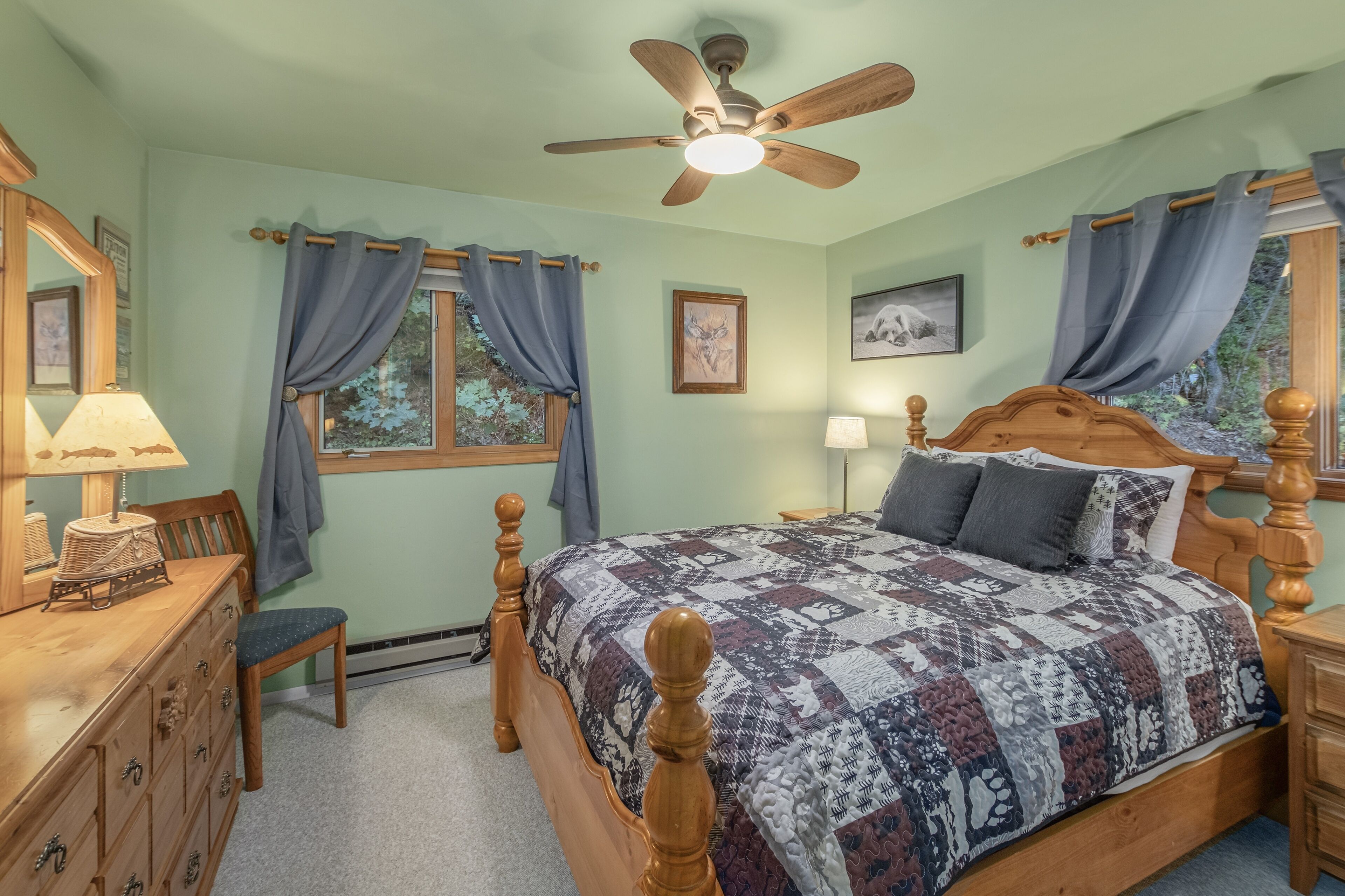 Kabin, 2 kamar tidur | 2 kamar tidur dan Wi-Fi gratis