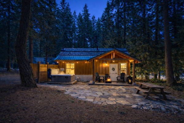 Cabin, 2 Bedrooms | Terrace/patio