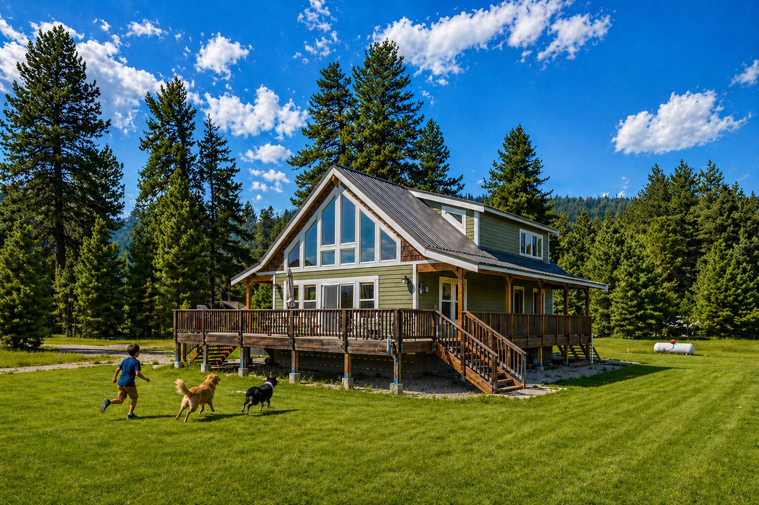Ferienhaus, 5 Schlafzimmer | Außenbereich