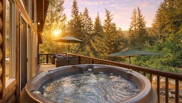 Cabin, 2 Bedrooms | Terrace/patio