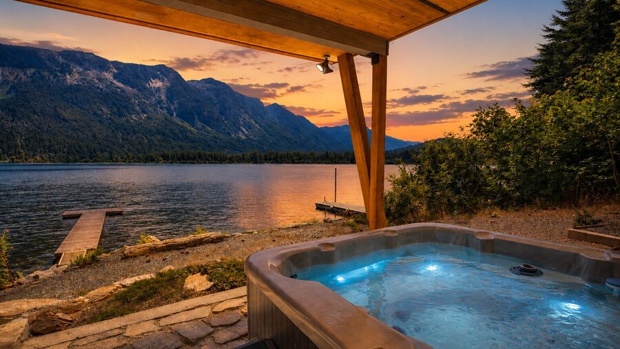 Lazy Bear Lodge 3 Bedroom Home by NW Comfy Cabins by RedAwning