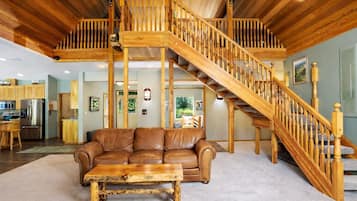 Cottage, 3 Bedrooms | Living area | Streaming services