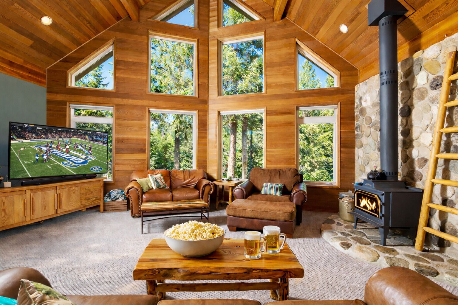 Cottage, 3 Bedrooms | Living area | Streaming services