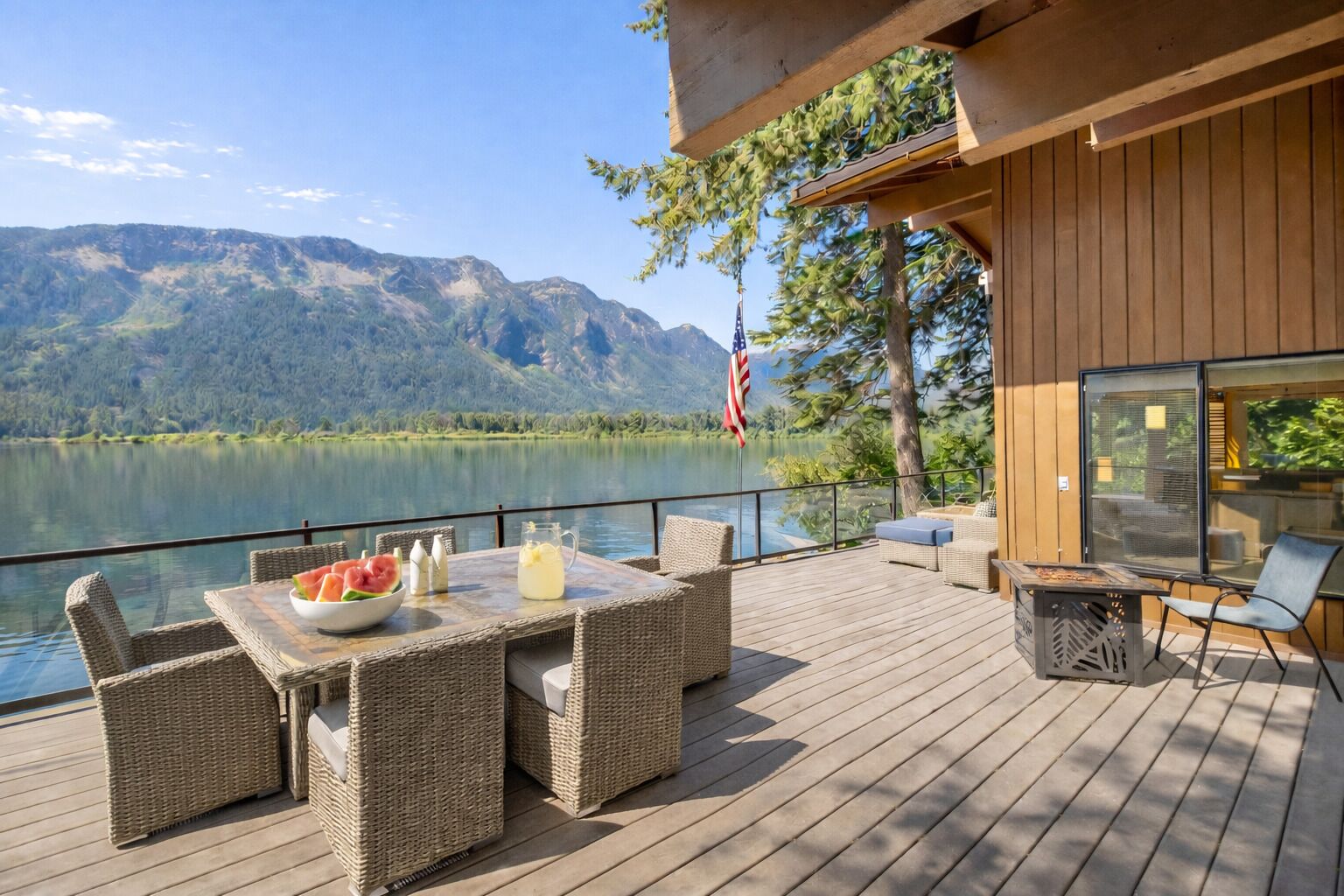 Cabin, 4 Bedrooms | Outdoor dining