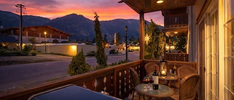 Kondominium, 2 kamar tidur | Tempat makan outdoor