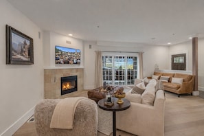 Condo, 2 Bedrooms | Living area | Streaming services - Bavarian Mountain Suite 2 Bedroom Condo by NW Comfy Cabins by RedAwning (Leavenworth)