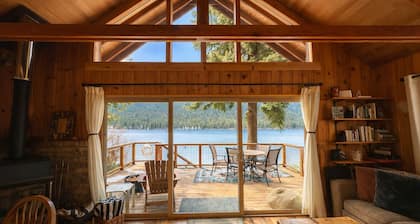Journey's End On Fish Lake 2 Bedroom Home by NW Comfy Cabins by RedAwning