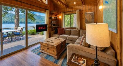 Journey's End On Fish Lake 2 Bedroom Home by NW Comfy Cabins by RedAwning
