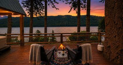 Doc Roy's Legacy On Fish Lake Home by NW Comfy Cabins by RedAwning