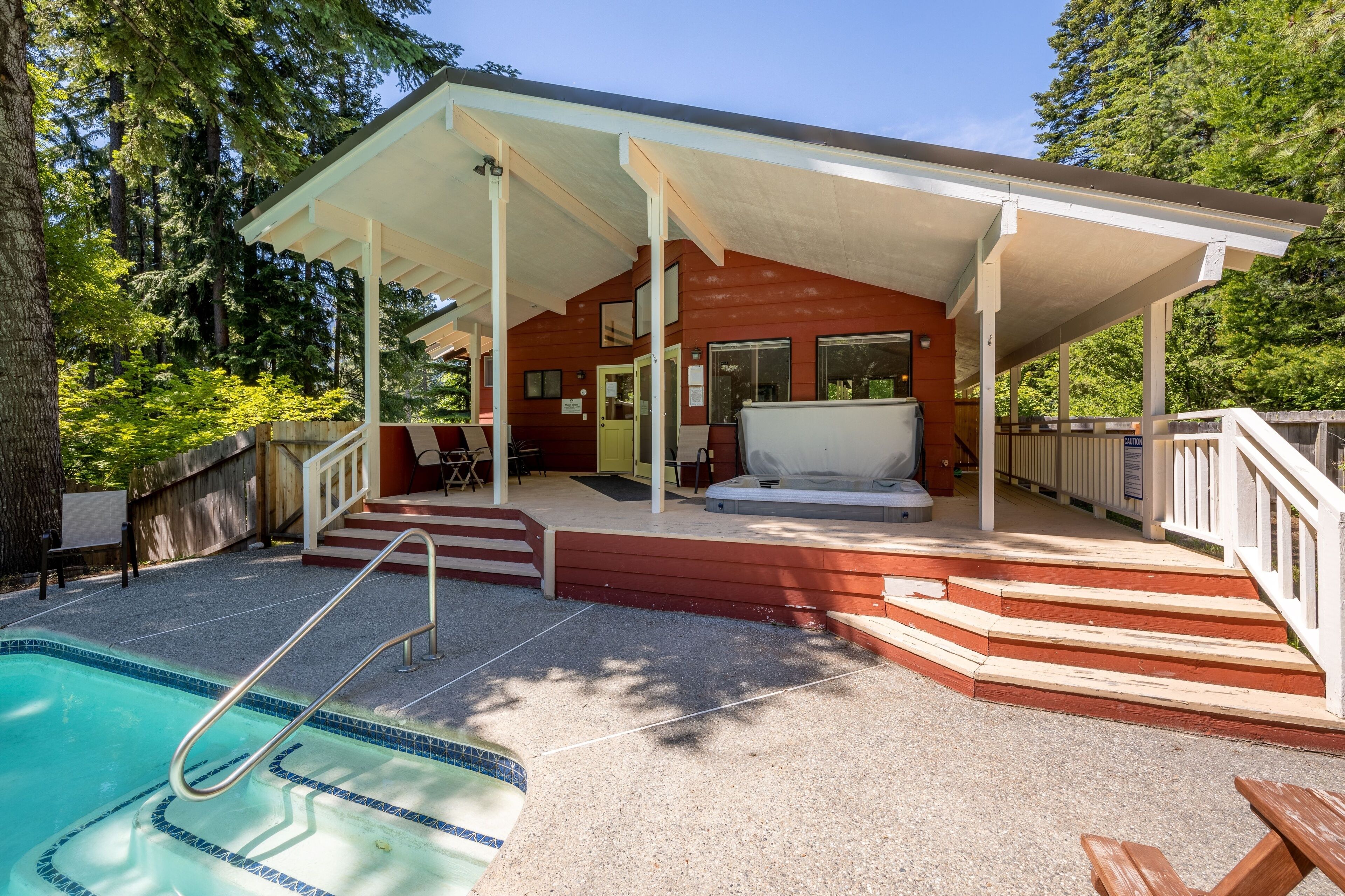 Cabana, 3 quartos | Piscina