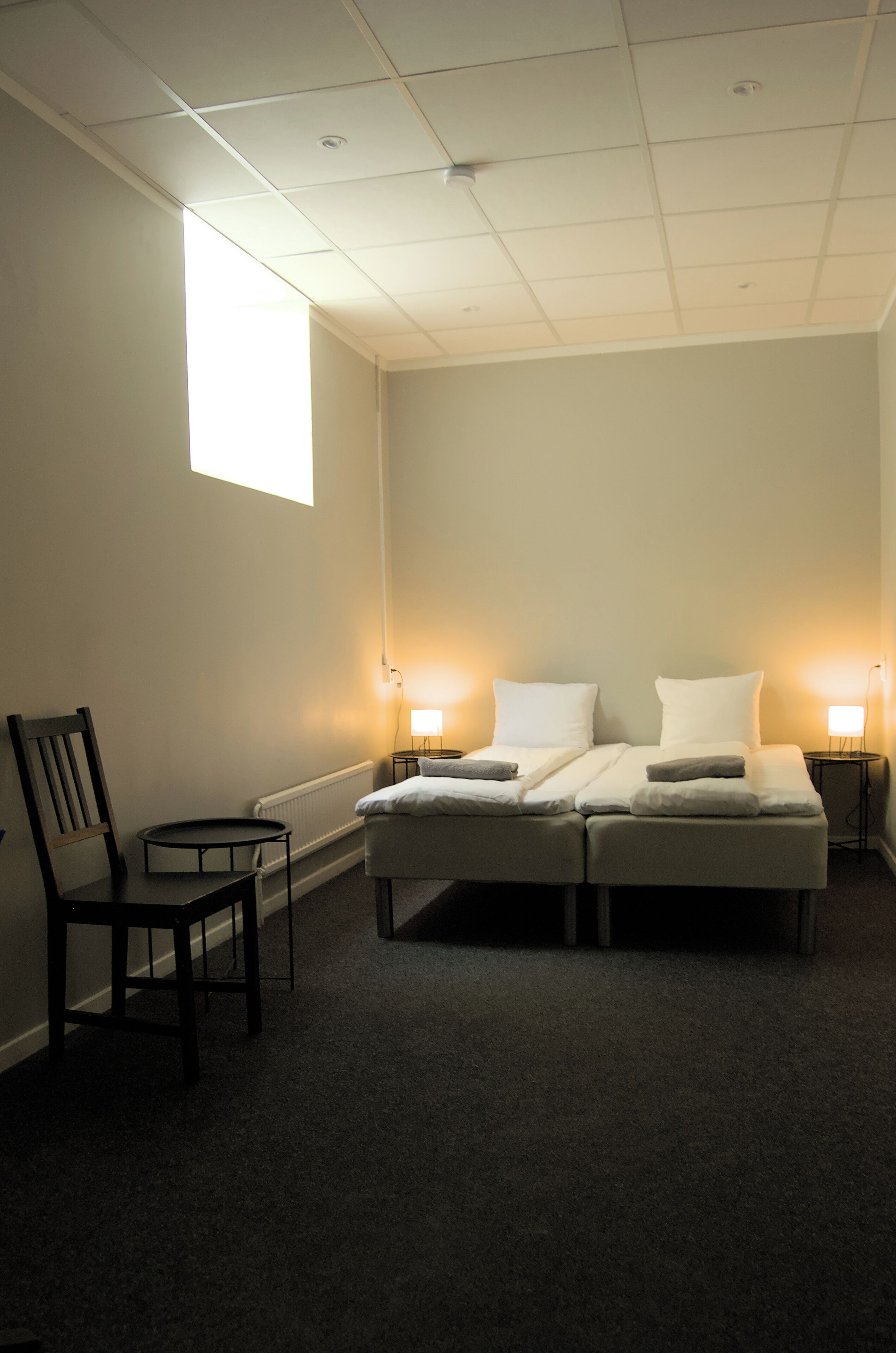 Double Room (no window) | 熨斗/熨板、免费 WiFi、床单