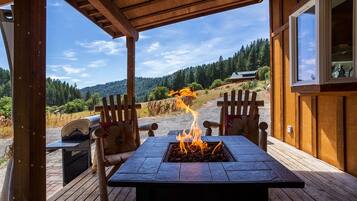 Cabin, 2 phòng ngủ | Khu BBQ/picnic