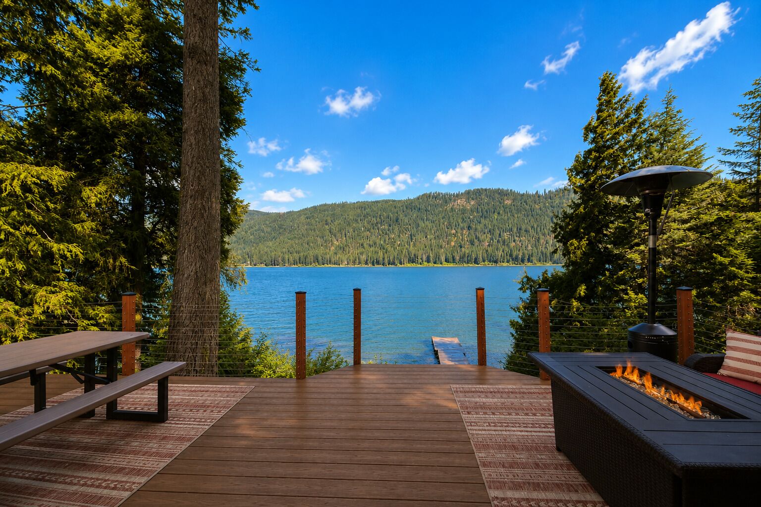 Cabin, 3 Bedrooms | Outdoor dining
