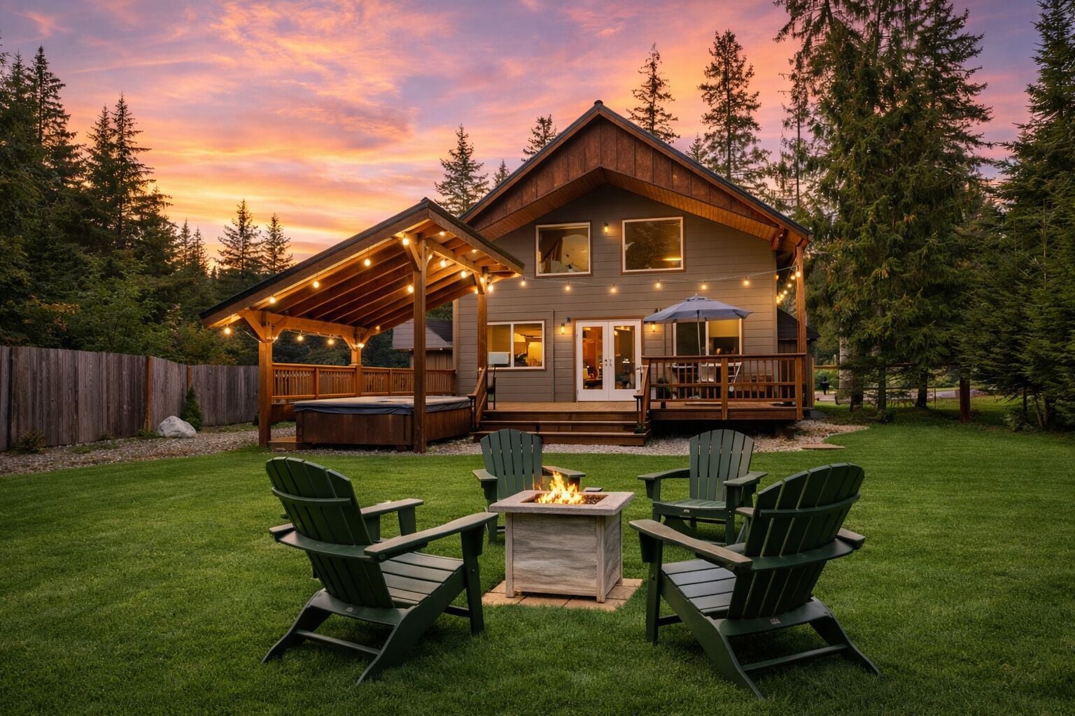 Ferienhaus, 2 Schlafzimmer | Terrasse/Patio